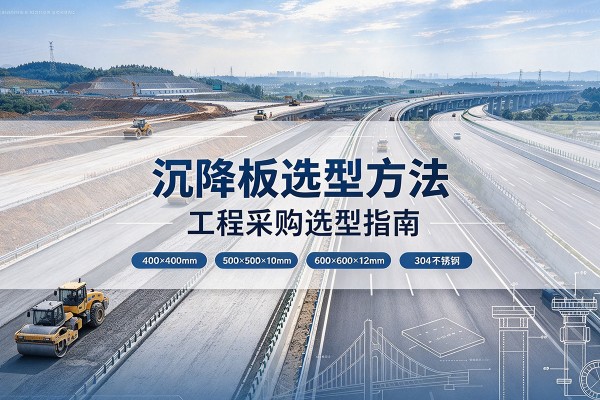 清苑沉降板选择方法