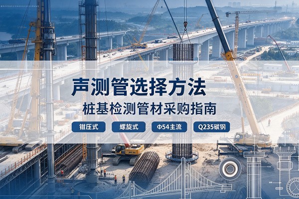 清苑声测管选型标准