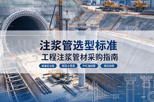 清苑注浆管选型标准